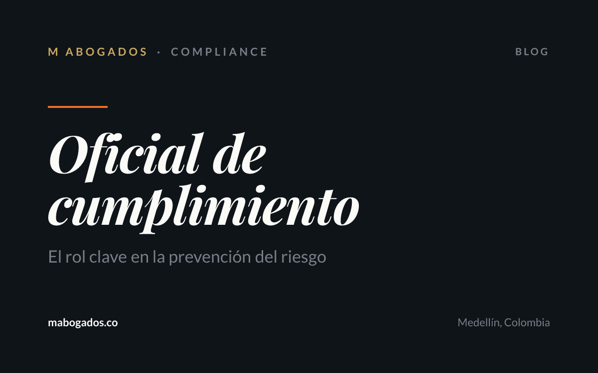 Oficial de cumplimiento: ¿de qué se encarga?